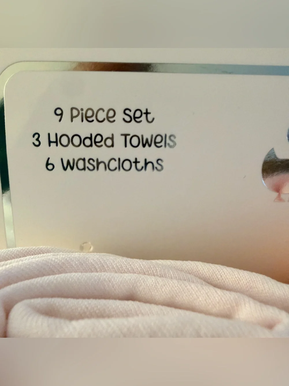 Pink Floral & Striped Baby Hooded Towels - Soft Hooded Bath Wraps